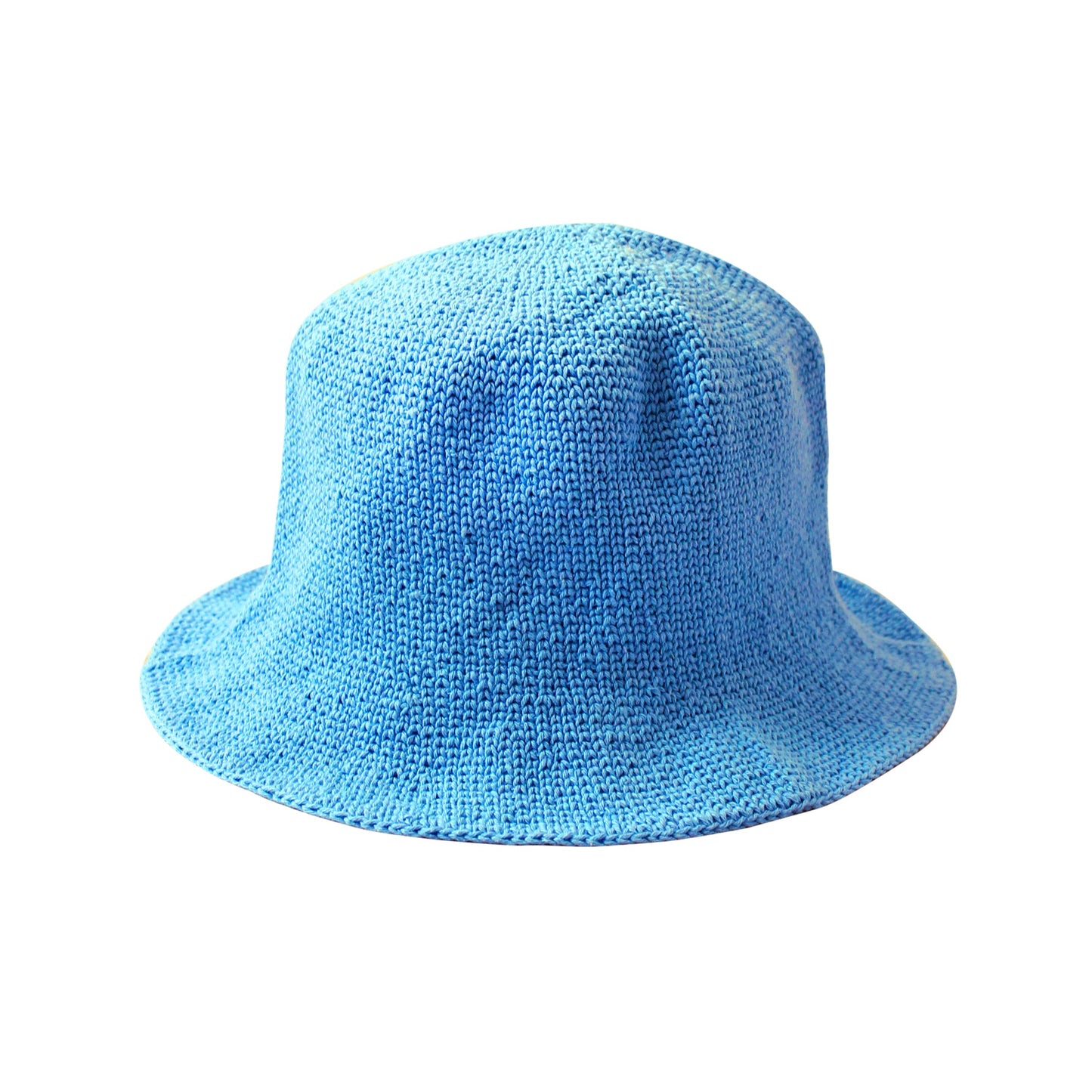 Flow Crochet Bucket Hat In Periwinkle Blue