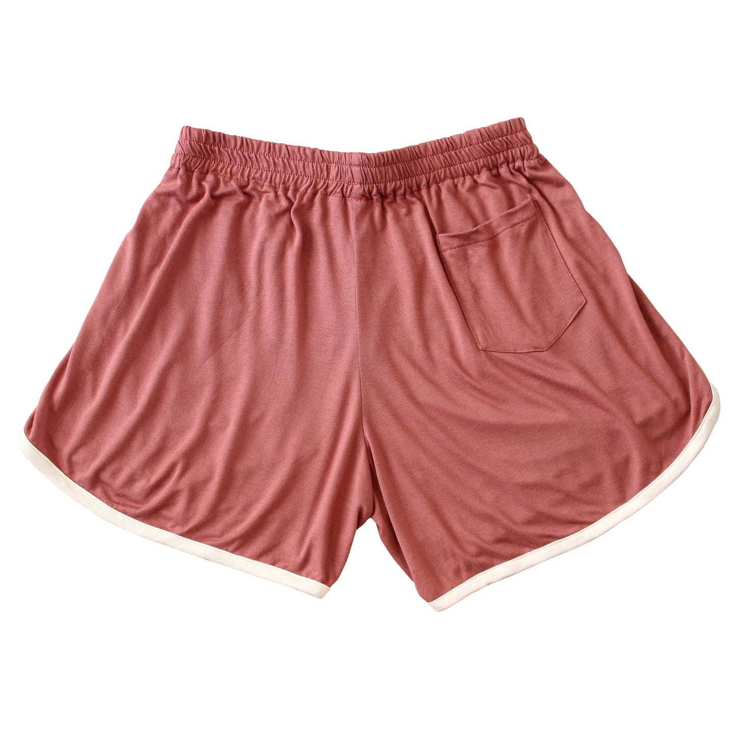 GIRL Seaside Runner Bamboo Shorts, in Desert Rose