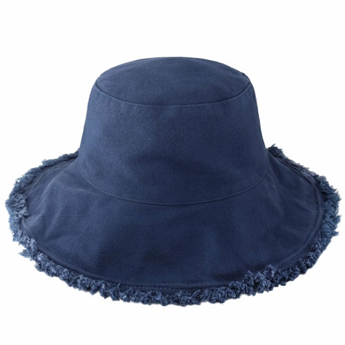 Fraya Wide Brim Bucket Hat