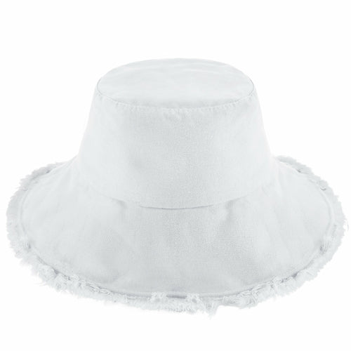 Fraya Wide Brim Bucket Hat