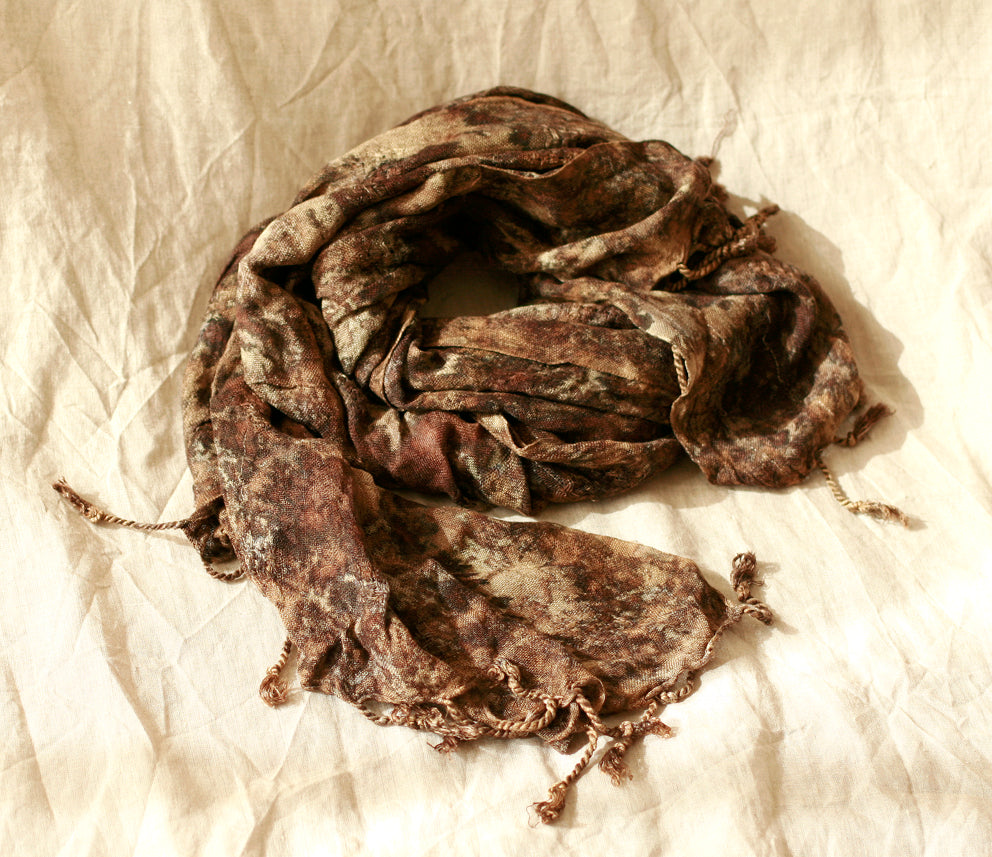 Mara Handwoven Cotton Scarf